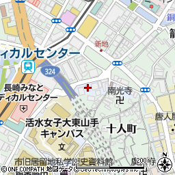 セブンイレブン長崎梅香崎町店周辺の地図