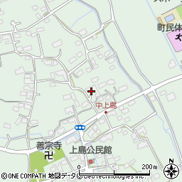 熊本県上益城郡嘉島町上島1519周辺の地図