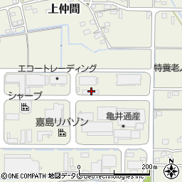 内村酸素株式会社　熊本ガスセンター周辺の地図