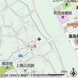 熊本県上益城郡嘉島町上島1157-1周辺の地図