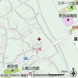熊本県上益城郡嘉島町上島1151周辺の地図