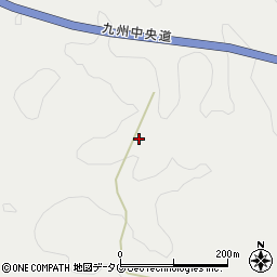 熊本県上益城郡御船町上野5958周辺の地図