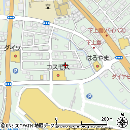 熊本県上益城郡嘉島町上島2182周辺の地図