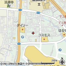 熊本県上益城郡嘉島町上島2154-5周辺の地図