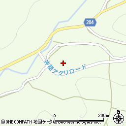 宮崎県西臼杵郡高千穂町下野4周辺の地図