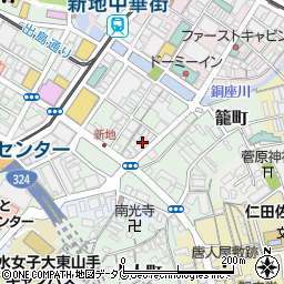 老李 長崎中華街 総本店周辺の地図