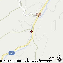 熊本県上益城郡御船町上野3303周辺の地図