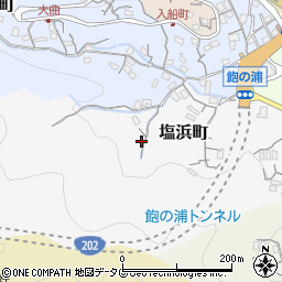 長崎県長崎市塩浜町周辺の地図