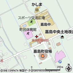 熊本県上益城郡嘉島町上島920周辺の地図