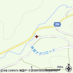 宮崎県西臼杵郡高千穂町下野2周辺の地図