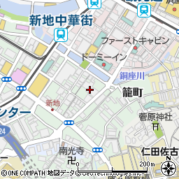 ホテルＪＡＬシティ長崎周辺の地図