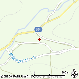 宮崎県西臼杵郡高千穂町下野1438周辺の地図