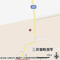 長崎県五島市三井楽町濱窄115周辺の地図
