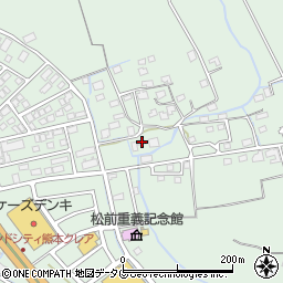 熊本県上益城郡嘉島町上島2596周辺の地図