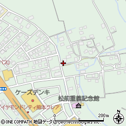 熊本県上益城郡嘉島町上島1792周辺の地図