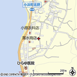 長崎県雲仙市小浜町北野994周辺の地図