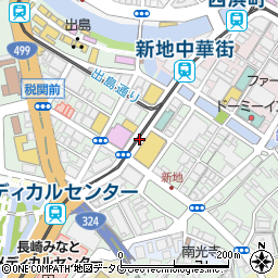 長崎新地中華街 長崎市 バス停 の住所 地図 マピオン電話帳