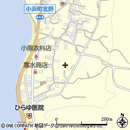 長崎県雲仙市小浜町北野1000周辺の地図