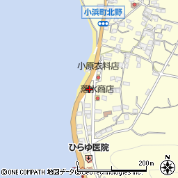 長崎県雲仙市小浜町北野989周辺の地図