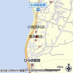 長崎県雲仙市小浜町北野988周辺の地図