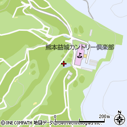 熊本益城カントリー倶楽部周辺の地図