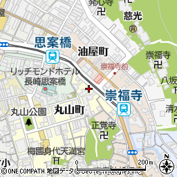 長崎市遊技場組合周辺の地図