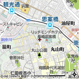 長崎県社交業環境衛生同業組合周辺の地図