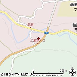株式会社中九州クボタ　蘇陽営業所周辺の地図
