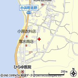長崎県雲仙市小浜町北野1010周辺の地図