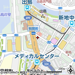 熊本ビル周辺の地図