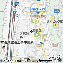 株式会社川尻ギガステーション周辺の地図
