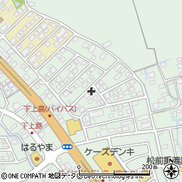 上島公民館周辺の地図