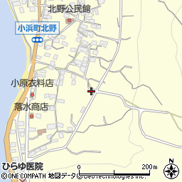 長崎県雲仙市小浜町北野1027周辺の地図