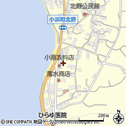 長崎県雲仙市小浜町北野985周辺の地図