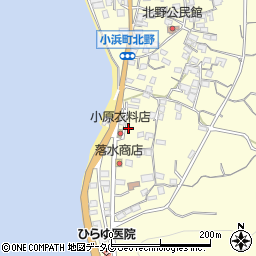 長崎県雲仙市小浜町北野985周辺の地図