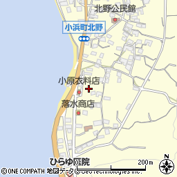 長崎県雲仙市小浜町北野985-1周辺の地図