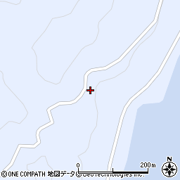 長崎県五島市平蔵町992周辺の地図