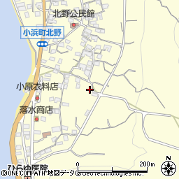 長崎県雲仙市小浜町北野971周辺の地図