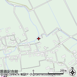 熊本県上益城郡嘉島町上島1702周辺の地図