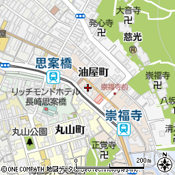ヤマハ音楽教室長崎センター周辺の地図