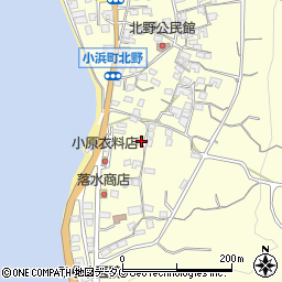 長崎県雲仙市小浜町北野978周辺の地図