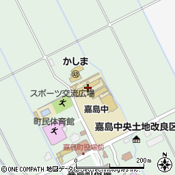 熊本県上益城郡嘉島町上島887周辺の地図