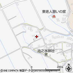 熊本県上益城郡嘉島町上六嘉1442周辺の地図