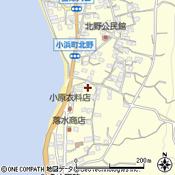 長崎県雲仙市小浜町北野959周辺の地図