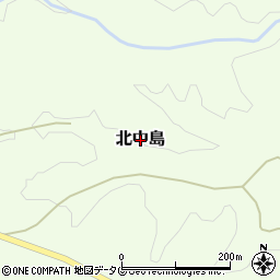 熊本県上益城郡山都町北中島周辺の地図