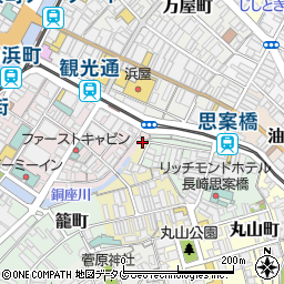 たたんばぁ 長崎店周辺の地図