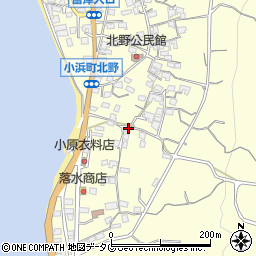 長崎県雲仙市小浜町北野960周辺の地図