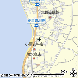 長崎県雲仙市小浜町北野957周辺の地図