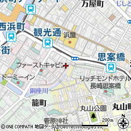 炭火焼鳥林田商店周辺の地図