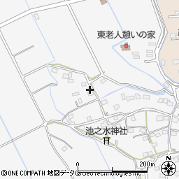 熊本県上益城郡嘉島町上六嘉1444周辺の地図